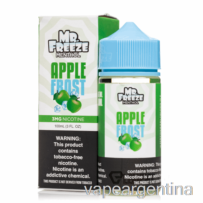 Escarcha De Manzana - Mr Frozen - 100ml 6mg Vape Argentina